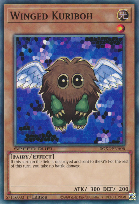 Winged Kuriboh [SGX2-ENA06] Common | Exor Games New Glasgow