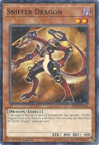 Sniffer Dragon (Starfoil) [SP18-EN026] Starfoil Rare | Exor Games New Glasgow