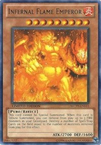 Infernal Flame Emperor [WCPP-EN011] Rare | Exor Games New Glasgow