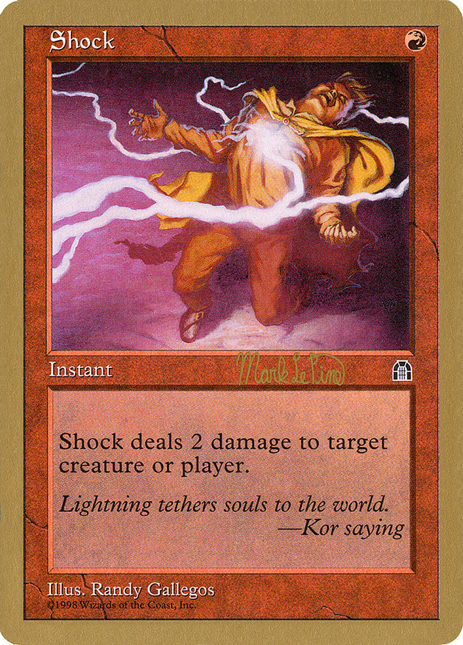 Shock (Mark Le Pine) [World Championship Decks 1999] | Exor Games New Glasgow