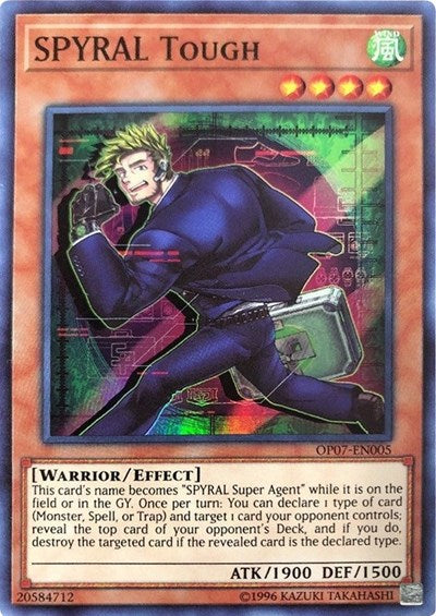 SPYRAL Tough [OP07-EN005] Super Rare | Exor Games New Glasgow