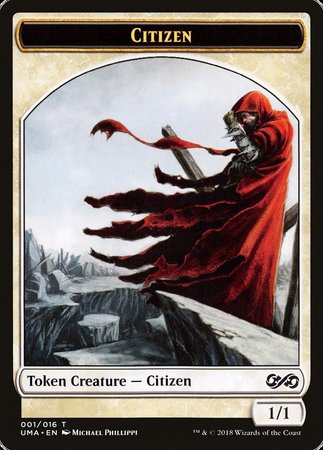 Citizen Token [Ultimate Masters Tokens] | Exor Games New Glasgow