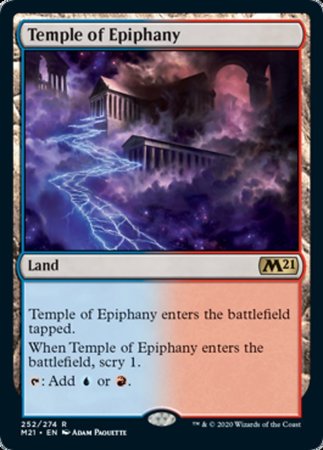 Temple of Epiphany [Core Set 2021] | Exor Games New Glasgow