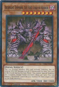 Archfiend Emperor, the First Lord of Horror [SR06-EN007] Common | Exor Games New Glasgow