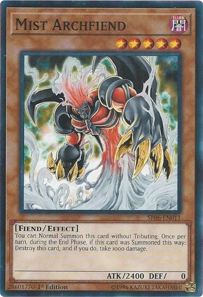 Mist Archfiend [SR06-EN011] Common | Exor Games New Glasgow