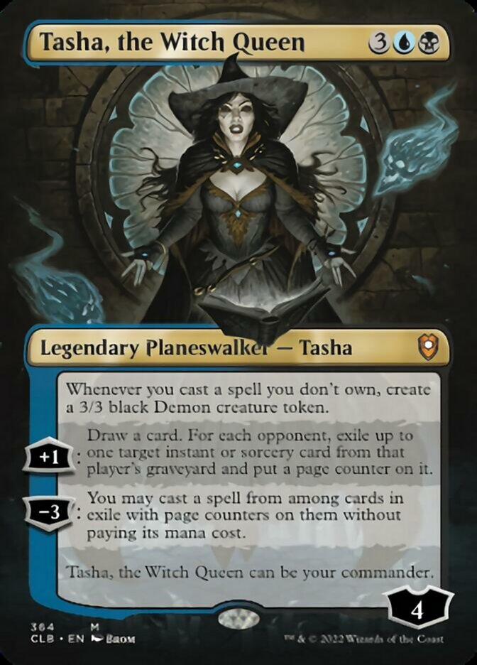 Tasha, the Witch Queen (Borderless) [Commander Legends: Battle for Baldur's Gate] | Exor Games New Glasgow