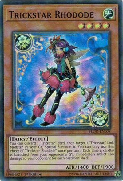 Trickstar Rhodode [FLOD-EN008] Super Rare | Exor Games New Glasgow