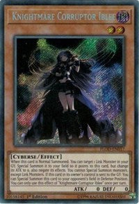 Knightmare Corruptor Iblee [FLOD-EN017] Secret Rare | Exor Games New Glasgow