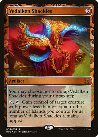 Vedalken Shackles [Kaladesh Inventions] | Exor Games New Glasgow