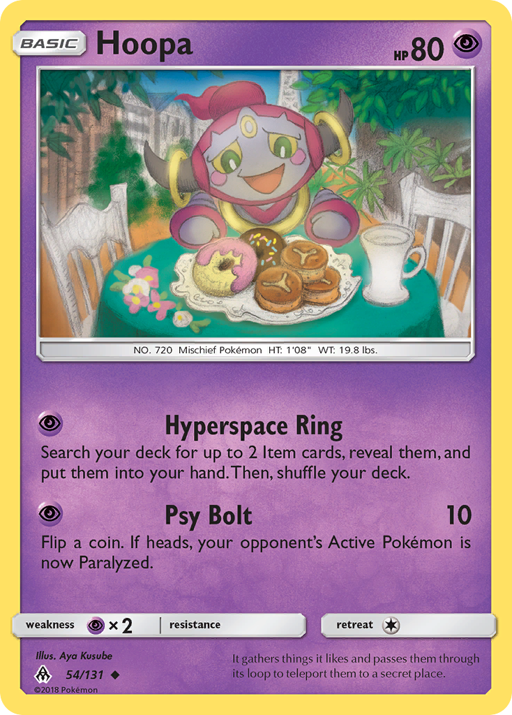 Hoopa (54/131) [Sun & Moon: Forbidden Light] | Exor Games New Glasgow