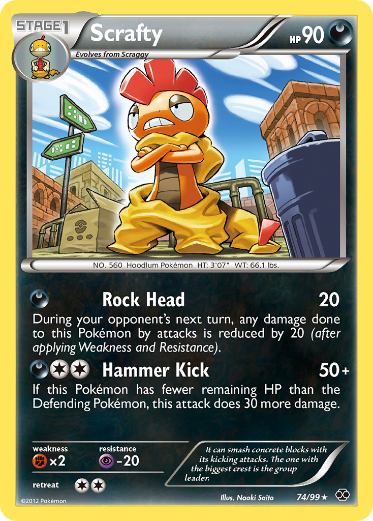 Scrafty (74/99) [Black & White: Next Destinies] | Exor Games New Glasgow