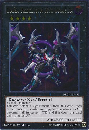 Dark Rebellion Xyz Dragon [NECH-EN053] Ultimate Rare | Exor Games New Glasgow