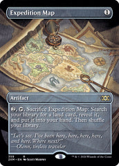 Expedition Map (Borderless) [Double Masters] | Exor Games New Glasgow