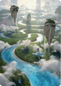 Clearwater Pathway Art Card [Zendikar Rising Art Series] | Exor Games New Glasgow