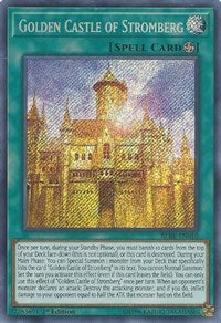 Golden Castle of Stromberg [BLRR-EN010] Secret Rare | Exor Games New Glasgow