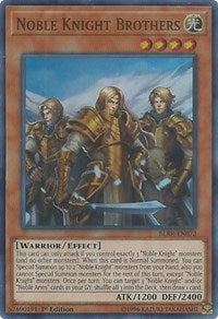 Noble Knight Brothers [BLRR-EN072] Ultra Rare | Exor Games New Glasgow