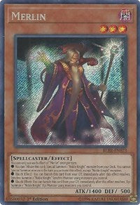 Merlin [BLRR-EN073] Secret Rare | Exor Games New Glasgow