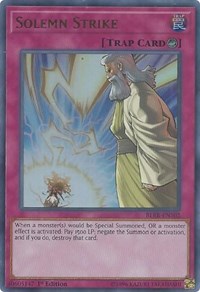 Solemn Strike [BLRR-EN102] Ultra Rare | Exor Games New Glasgow