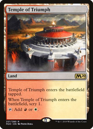 Temple of Triumph [Core Set 2020 Promos] | Exor Games New Glasgow