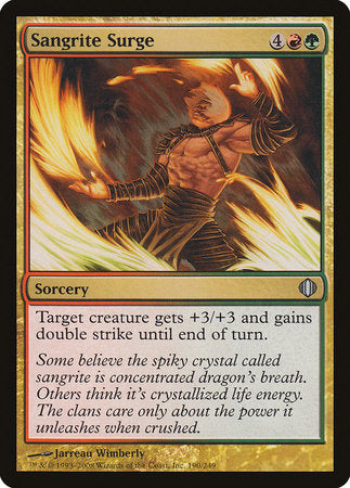 Sangrite Surge [Shards of Alara] | Exor Games New Glasgow