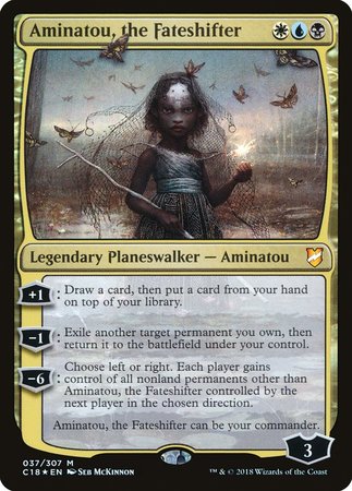 Aminatou, the Fateshifter [Commander 2018] | Exor Games New Glasgow