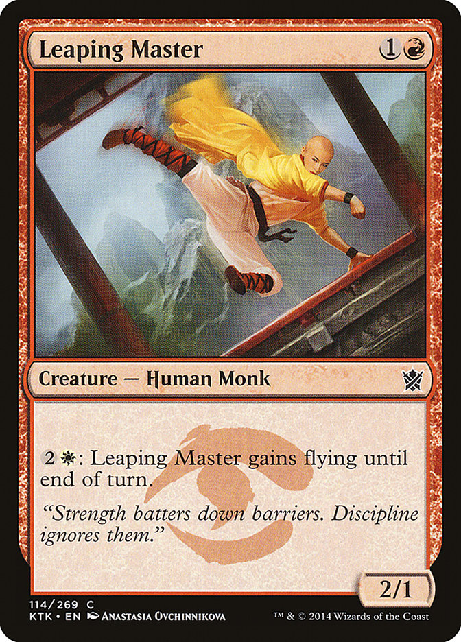 Leaping Master [Khans of Tarkir] | Exor Games New Glasgow