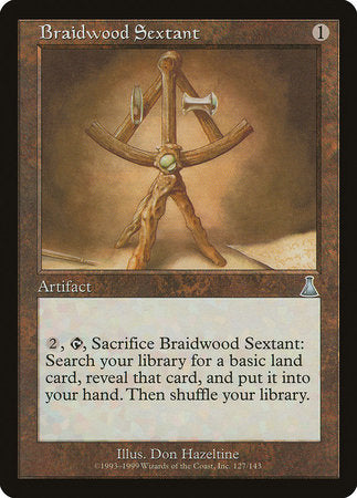 Braidwood Sextant [Urza's Destiny] | Exor Games New Glasgow