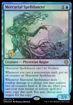 Mercurial Spelldancer [Phyrexia: All Will Be One Prerelease Promos] | Exor Games New Glasgow