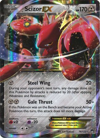 Scizor EX (76/122) (Jumbo Card) [XY: BREAKpoint] | Exor Games New Glasgow