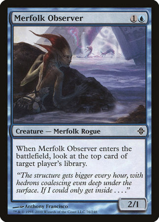 Merfolk Observer [Rise of the Eldrazi] | Exor Games New Glasgow