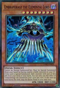 Umbramirage the Elemental Lord [CYHO-EN019] Super Rare | Exor Games New Glasgow