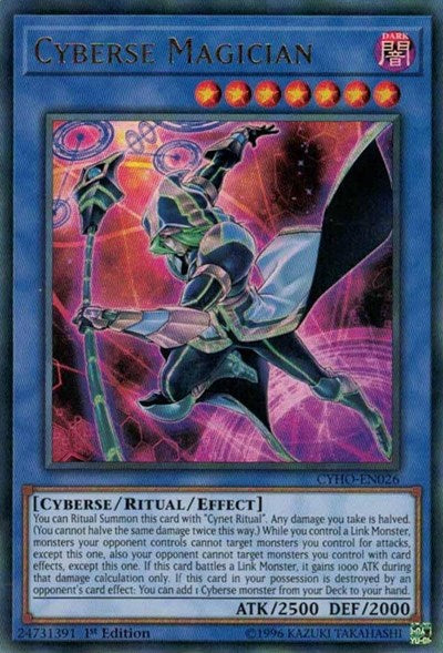 Cyberse Magician [CYHO-EN026] Ultra Rare | Exor Games New Glasgow