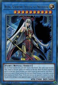 Ruin, Supreme Queen of Oblivion [CYHO-EN029] Rare | Exor Games New Glasgow