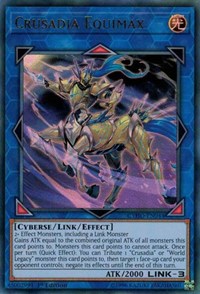 Crusadia Equimax [CYHO-EN044] Ultra Rare | Exor Games New Glasgow