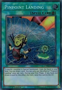 Pinpoint Landing [CYHO-EN081] Secret Rare | Exor Games New Glasgow