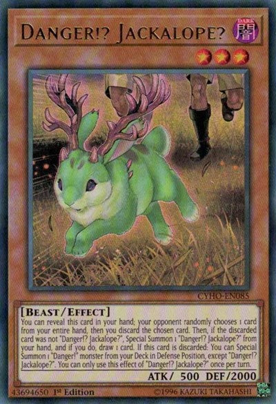 Danger!? Jackalope? [CYHO-EN085] Ultra Rare | Exor Games New Glasgow