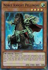 Noble Knight Pellinore [CYHO-EN090] Super Rare | Exor Games New Glasgow