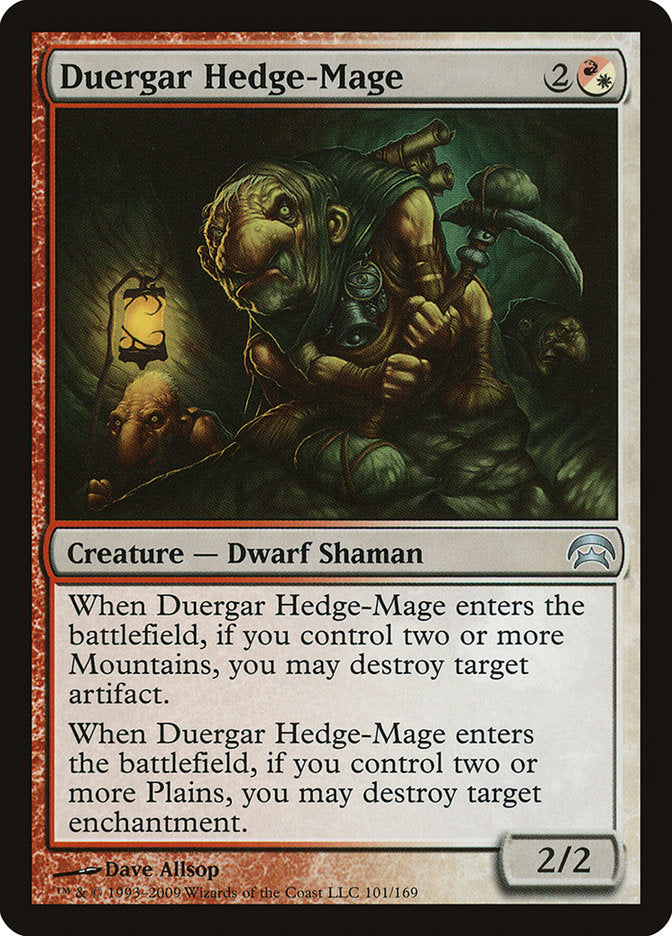 Duergar Hedge-Mage [Planechase] | Exor Games New Glasgow