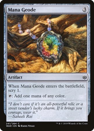 Mana Geode [War of the Spark] | Exor Games New Glasgow