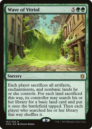Wave of Vitriol [Commander Anthology] | Exor Games New Glasgow
