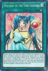 Mischief of the Time Goddess [SHVA-EN007] Secret Rare | Exor Games New Glasgow