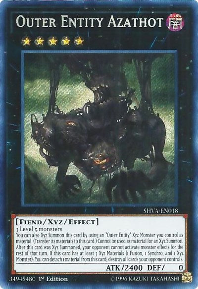 Outer Entity Azathot [SHVA-EN018] Secret Rare | Exor Games New Glasgow