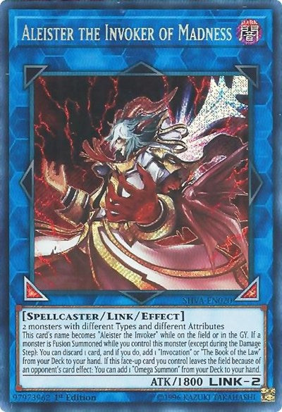 Aleister the Invoker of Madness [SHVA-EN020] Secret Rare | Exor Games New Glasgow