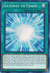 Gateway to Chaos [SHVA-EN058] Secret Rare | Exor Games New Glasgow