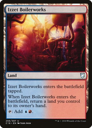 Izzet Boilerworks [Commander 2018] | Exor Games New Glasgow