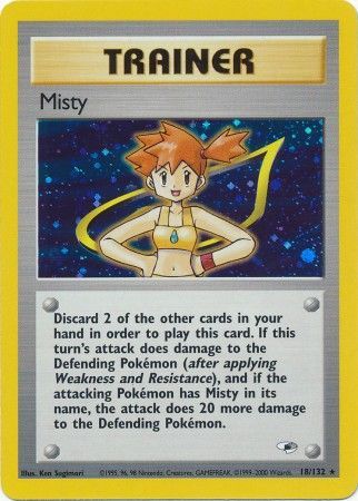 Misty (18/132) [Gym Heroes Unlimited] | Exor Games New Glasgow