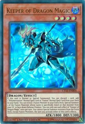 Keeper of Dragon Magic [CT15-EN004] Ultra Rare | Exor Games New Glasgow