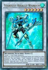 Stardust Assault Warrior [CT15-EN008] Ultra Rare | Exor Games New Glasgow