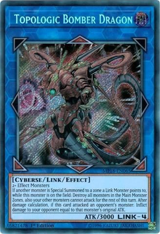 Topologic Bomber Dragon [MP18-EN065] Secret Rare | Exor Games New Glasgow