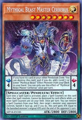 Mythical Beast Master Cerberus [MP18-EN185] Secret Rare | Exor Games New Glasgow